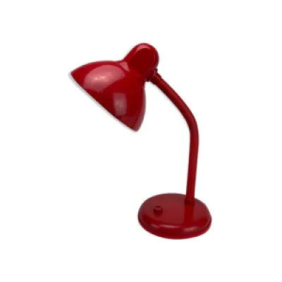 Lampe de bureau monochrome - rouge