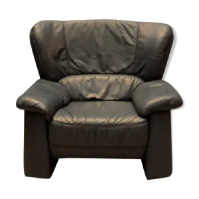 Vintage Italian leather - armchair