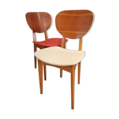 chaises vintage année - 1950
