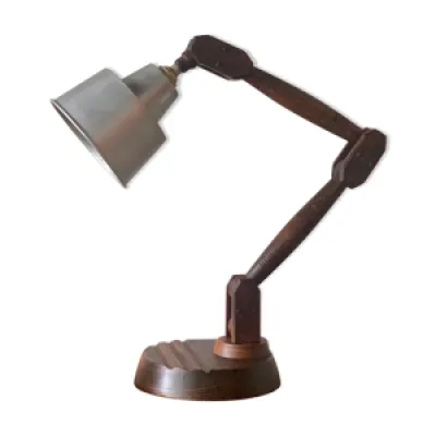 lampe articulée en bois