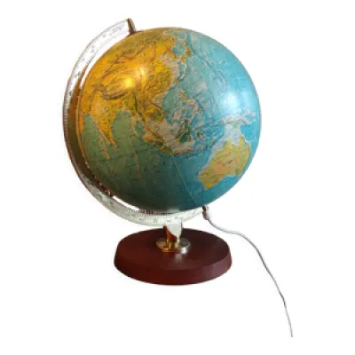 Globe terrestre lumineux - allemand