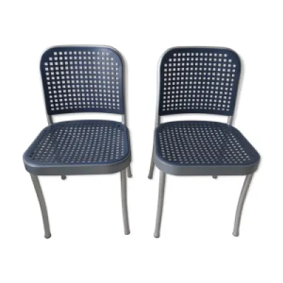 2 chaises Silver par - vico magistretti