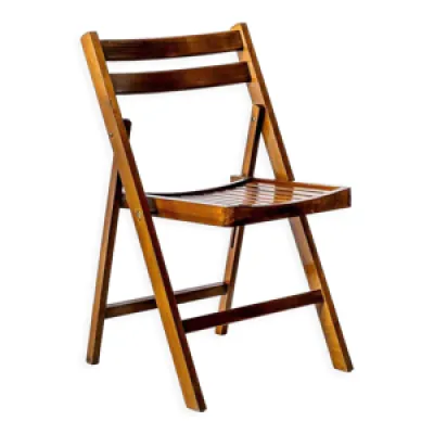 chaise vintage pliante - bois