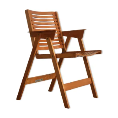 fauteuil pliant en bois