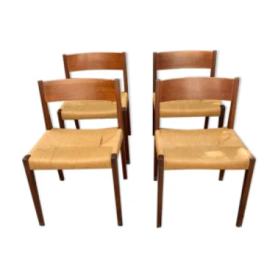 4 chaises modèle Pia - 1960