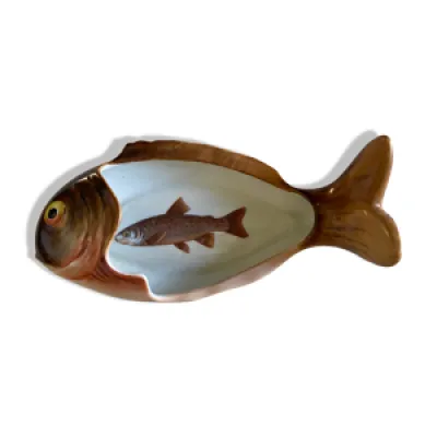 Céramique poisson limoges