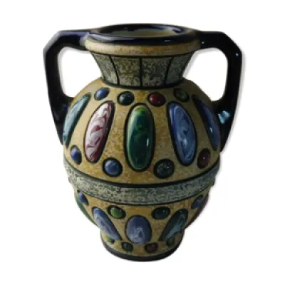 Vase décor bijoux jeweled - amphora