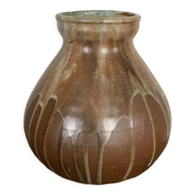 Vase vintage grès du