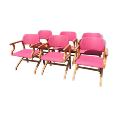 Série de fauteuils vintage