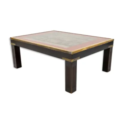 Table basse militaire
