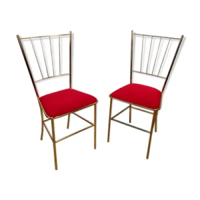 duo de chaises vintage