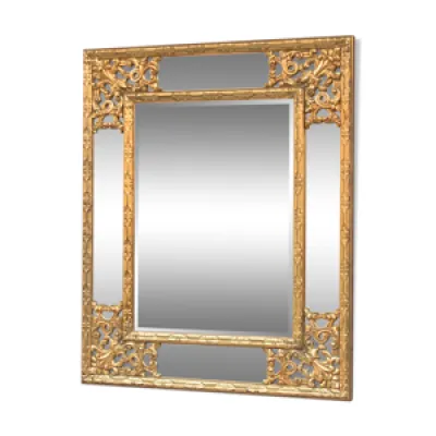 Miroir doré de style