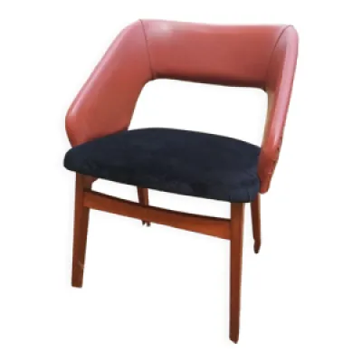 fauteuil vintage skaï - roset