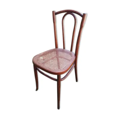 chaise bistrot japy bois - ancienne cannage