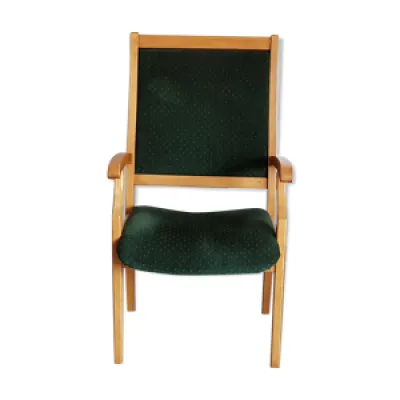 fauteuil en velours vintage