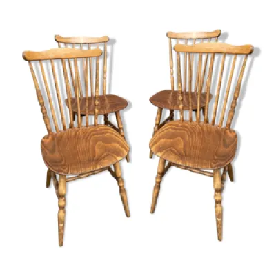Set de 4 chaises bistrot - 1960s