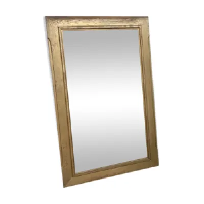 Miroir en bois dorée