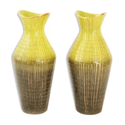 paire de vases italiens - 1950