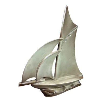 bateau voilier en céramique