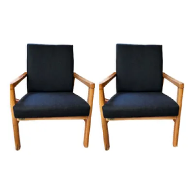 paire fauteuil vintage