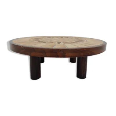 Table basse en céramique - capron herbier