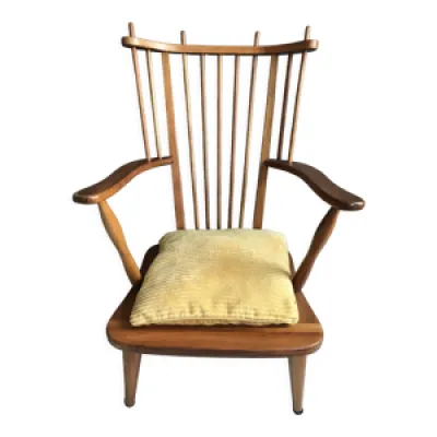 chaise vintage en teck - 1960