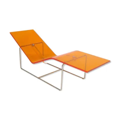 Chaise longue de Jean - orange