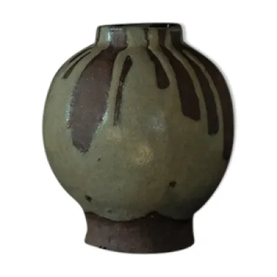 Vase boule en argile - sauvage