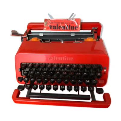 Machine à écrire valentine