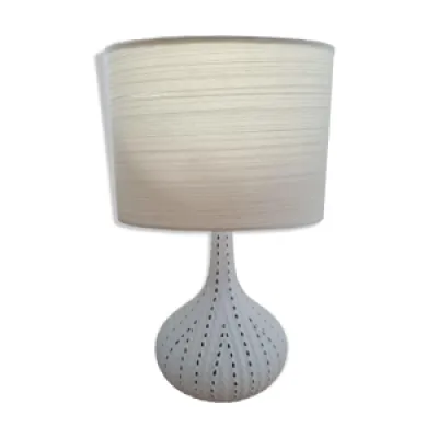 Lampe blanche ceramique