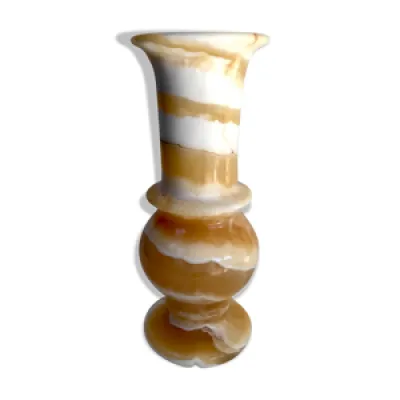 Vase en onyx vintage - 25cm