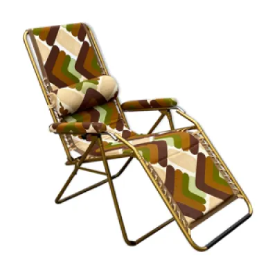 Transat vintage chaise - longue design