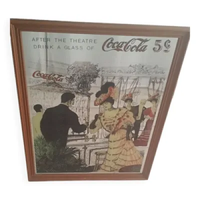 miroir vintage pub coca-cola