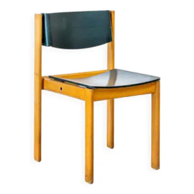 chaise vintage empilable - bois