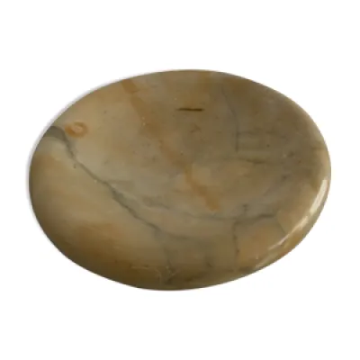 Cendrier marbre rond - beige