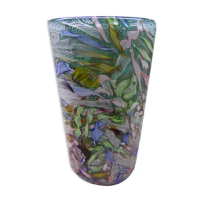 Vase Murano multicolore