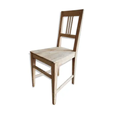 chaise vintage en bois, - 50