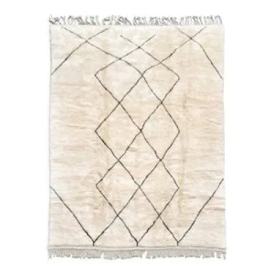tapis berbère marocain - losanges noirs