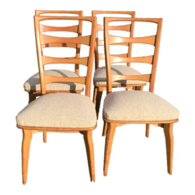 Lot de 4 chaises vintage - assise