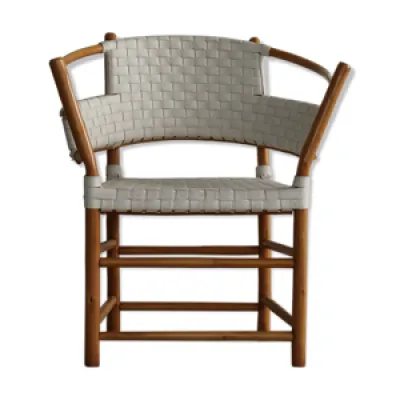 fauteuil en bambou danois