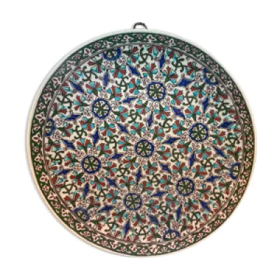 Plat ancien en céramique - tunisie