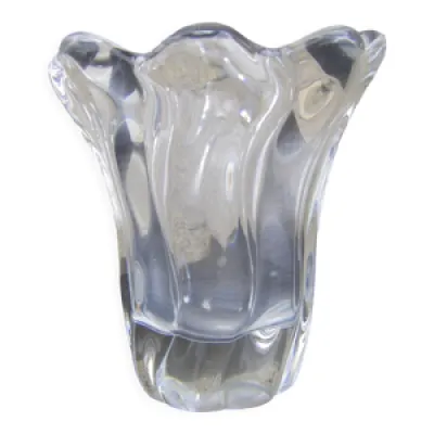 vase vintage, cristallerie - daum