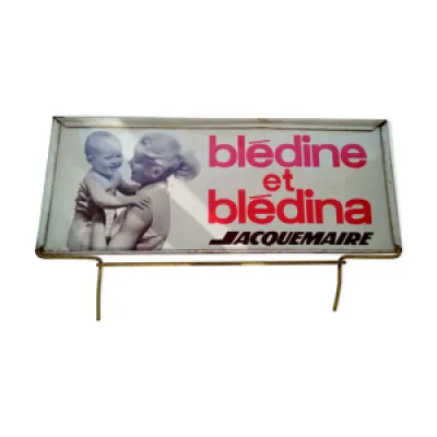 plaque vintage Bledina