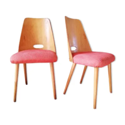 2 chaises vintage Antonin - 1960