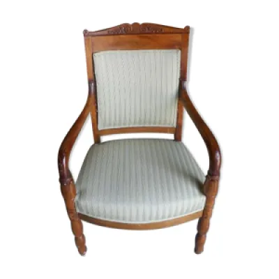 Fauteuil empire capitonnage - siecle