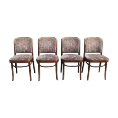 4 chaises Thonet, modèle - prague
