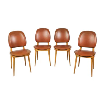 4 chaises de baumann,