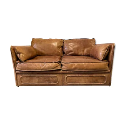 Canapé en cuir piqure - design