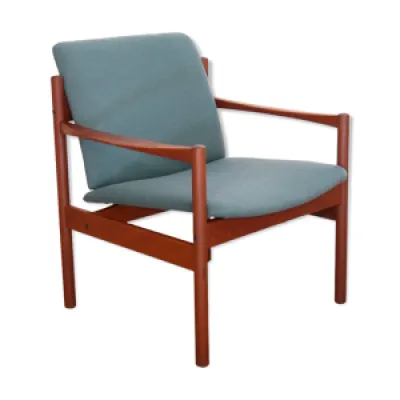 fauteuil vintage scandinave - teck 1960