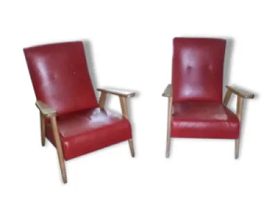 Ancienne paire de fauteuil